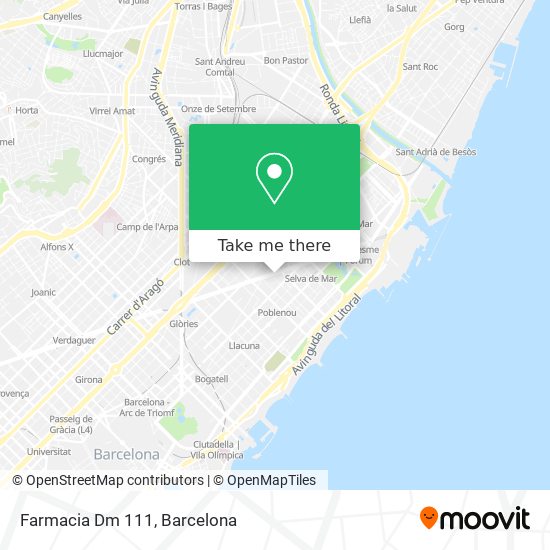 Farmacia Dm 111 map