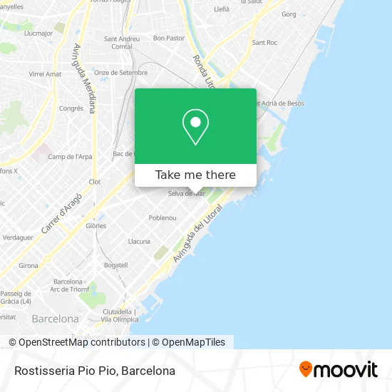 Rostisseria Pio Pio map