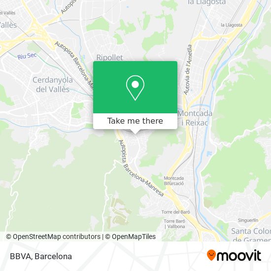 BBVA map