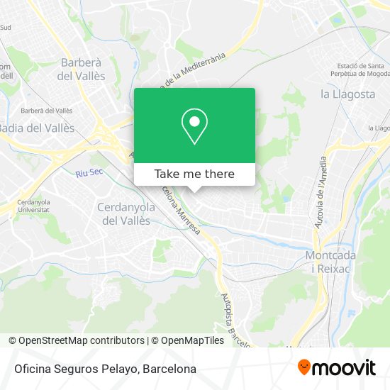 Oficina Seguros Pelayo map