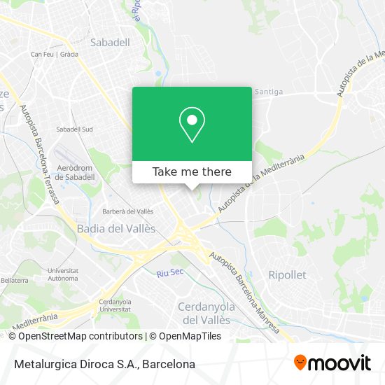 Metalurgica Diroca S.A. map