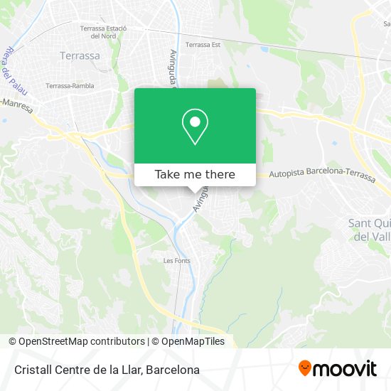 Cristall Centre de la Llar map