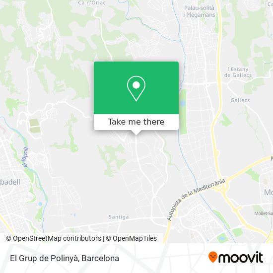 El Grup de Polinyà map