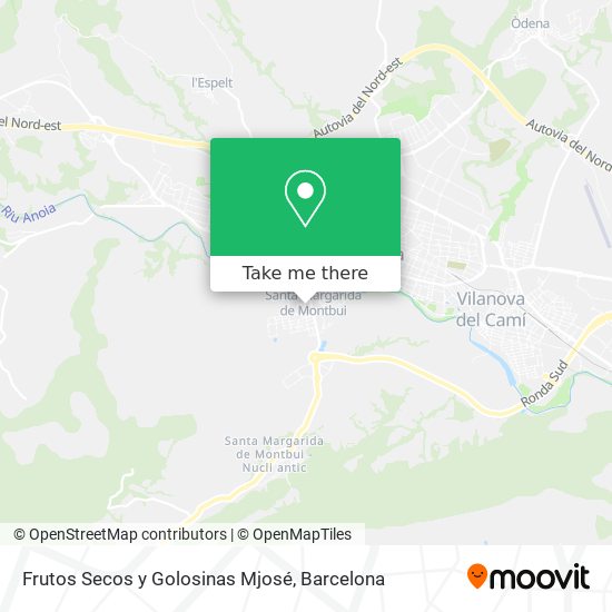 Frutos Secos y Golosinas Mjosé map