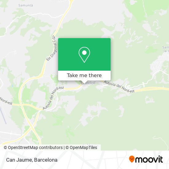 mapa Can Jaume