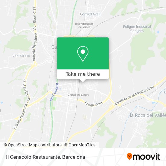 Il Cenacolo Restaurante map