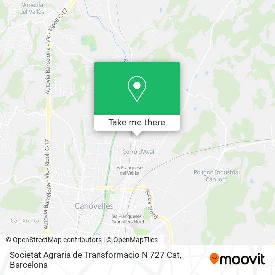 Societat Agraria de Transformacio N 727 Cat map