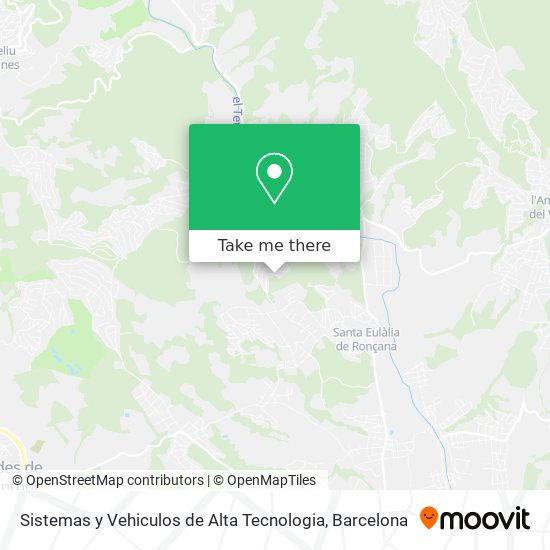 Sistemas y Vehiculos de Alta Tecnologia map