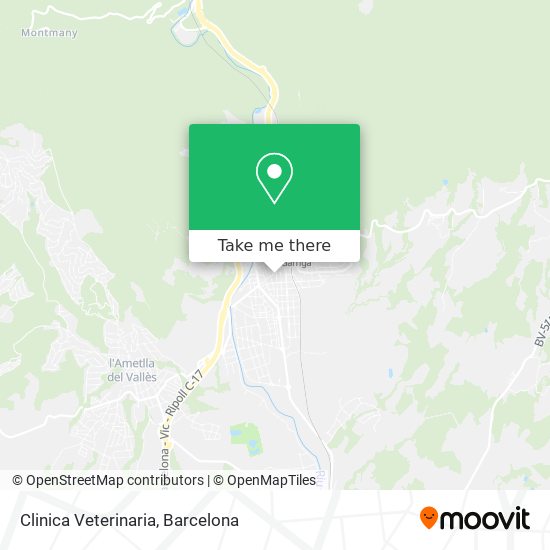 mapa Clinica Veterinaria