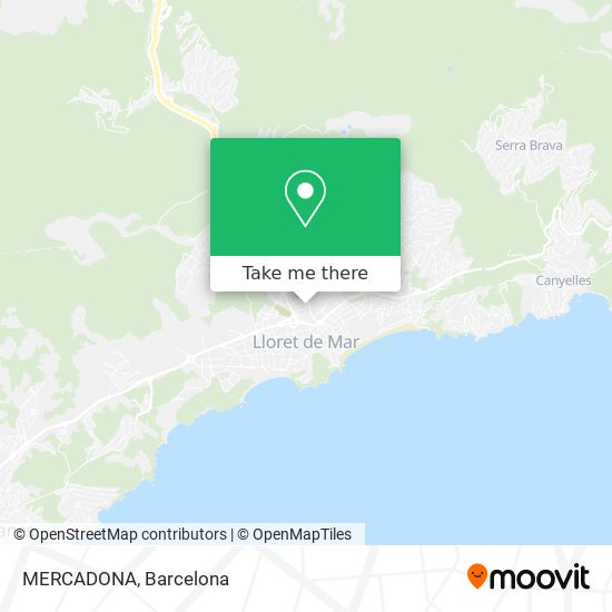 MERCADONA map