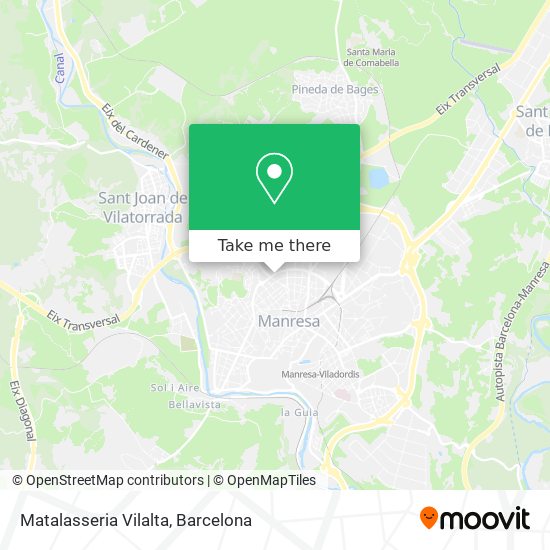 Matalasseria Vilalta map