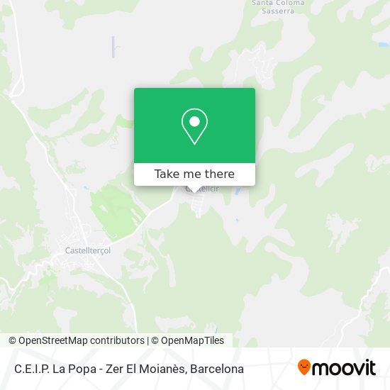 C.E.I.P. La Popa - Zer El Moianès map