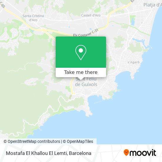 Mostafa El Khallou El Lemti map