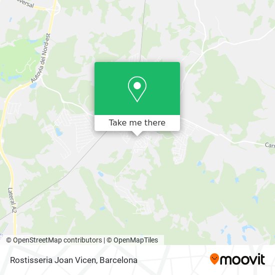 Rostisseria Joan Vicen map