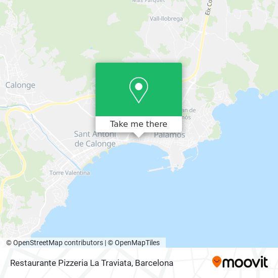 Restaurante Pizzeria La Traviata map