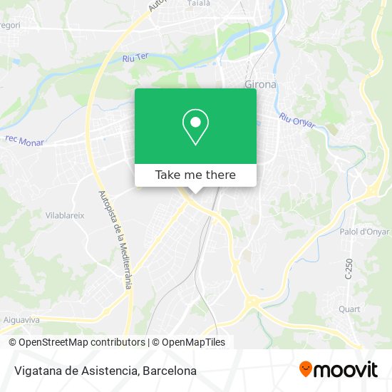 Vigatana de Asistencia map