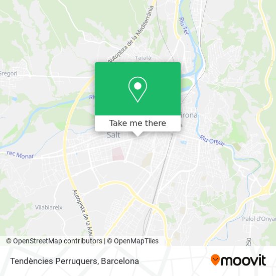 Tendències Perruquers map