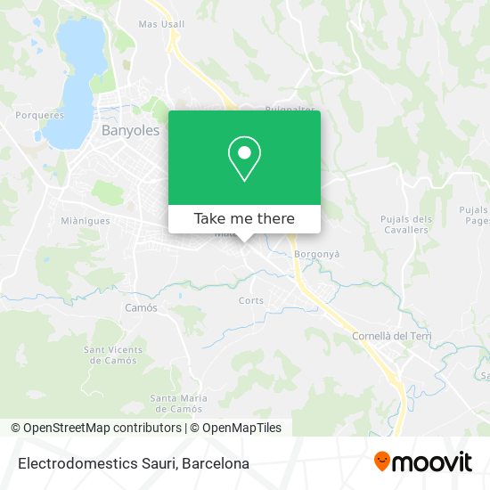 Electrodomestics Sauri map