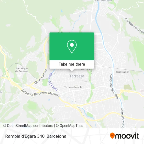 Rambla d'Ègara 340 map
