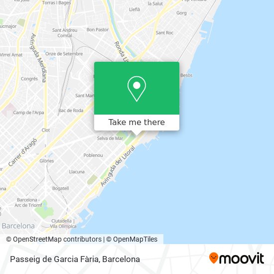 Passeig de Garcia Fària map