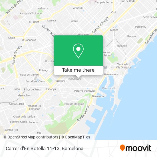 Carrer d'En Botella 11-13 map