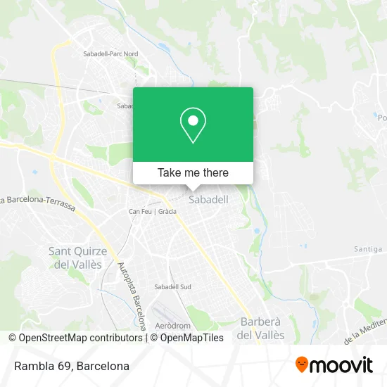 mapa Rambla 69