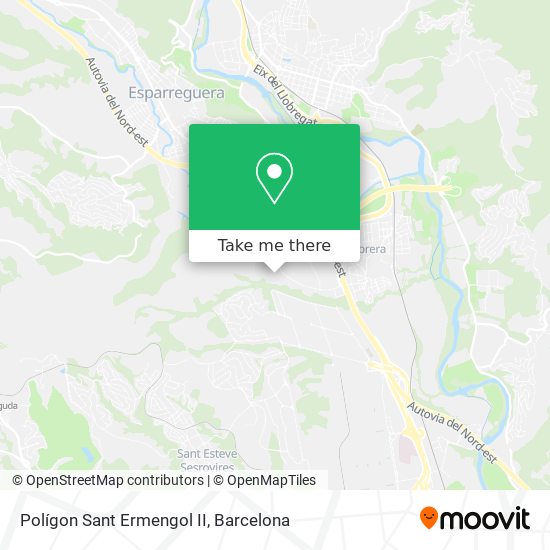 Polígon Sant Ermengol II map
