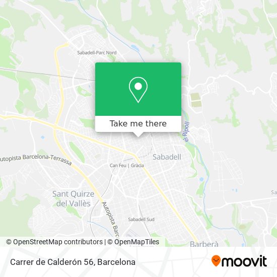 Carrer de Calderón 56 map