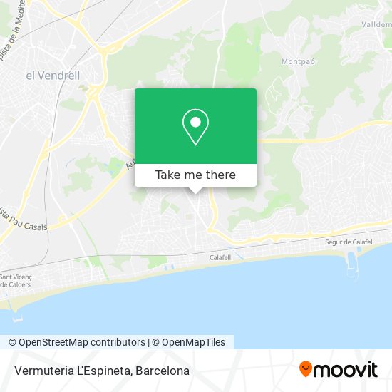 Vermuteria L'Espineta map