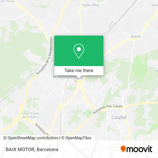 BAIX MOTOR map