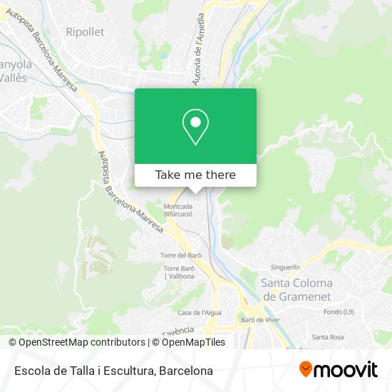 Escola de Talla i Escultura map