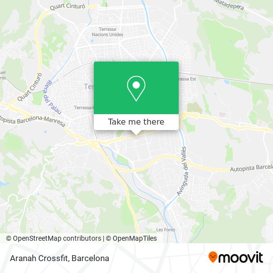 Aranah Crossfit map