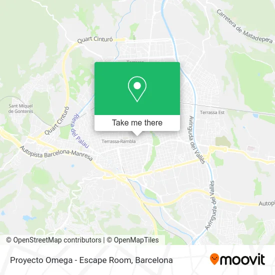 Proyecto Omega - Escape Room map