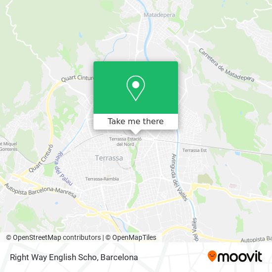 Right Way English Scho map