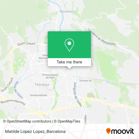 Matilde Lopez Lopez map