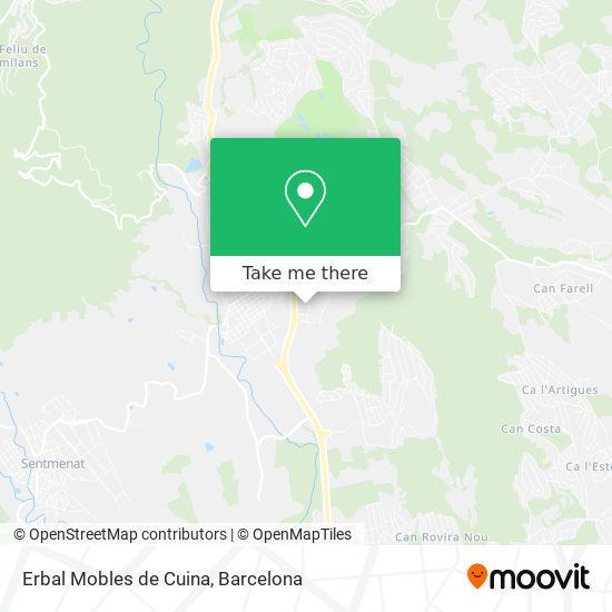 Erbal Mobles de Cuina map