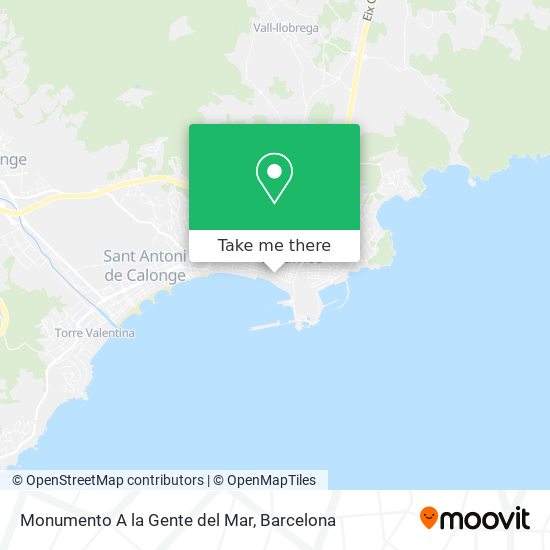 Monumento A la Gente del Mar map