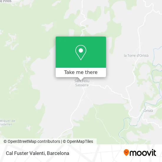 Cal Fuster Valenti map