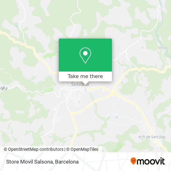 Store Movil Salsona map