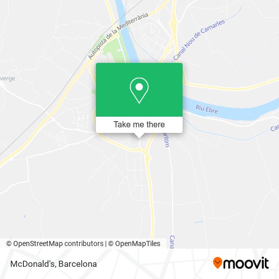 McDonald's map