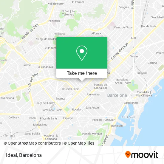 Ideal map