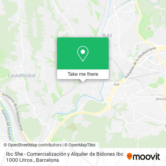 Ibc She - Comercialización y Alquiler de Bidones Ibc 1000 Litros. map