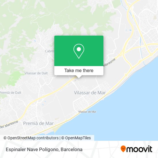 Espinaler Nave Polígono map
