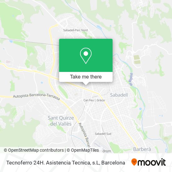 Tecnoferro 24H. Asistencia Tecnica, s.L map