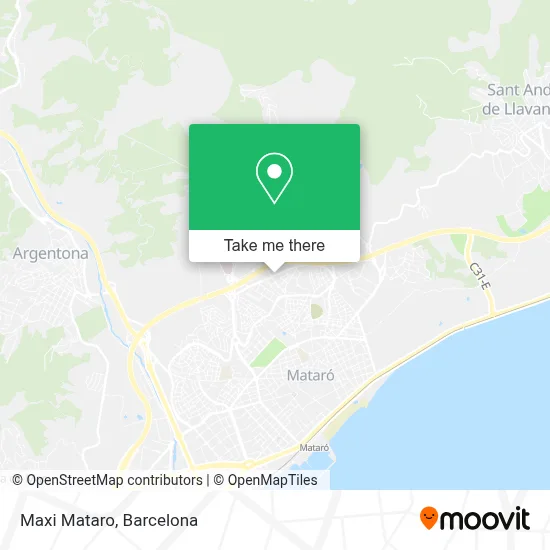 Maxi Mataro map