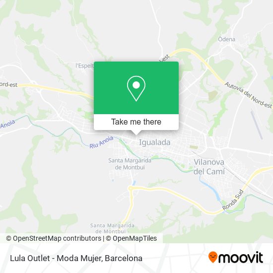 Lula Outlet - Moda Mujer map