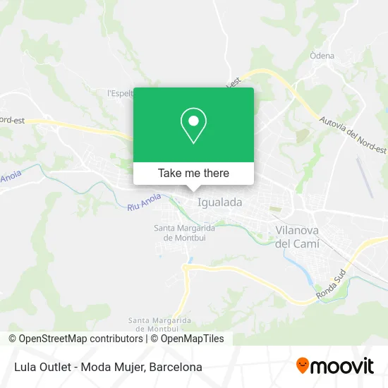 Lula Outlet - Moda Mujer map
