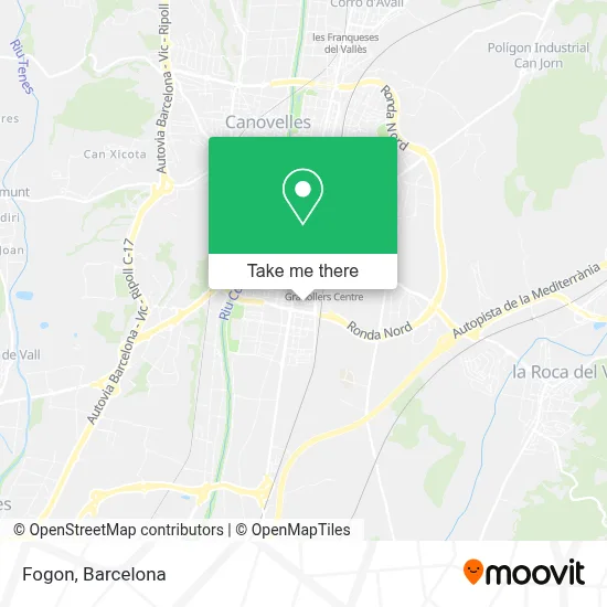 Fogon map