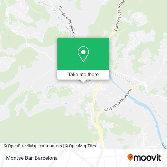 Montse Bar map