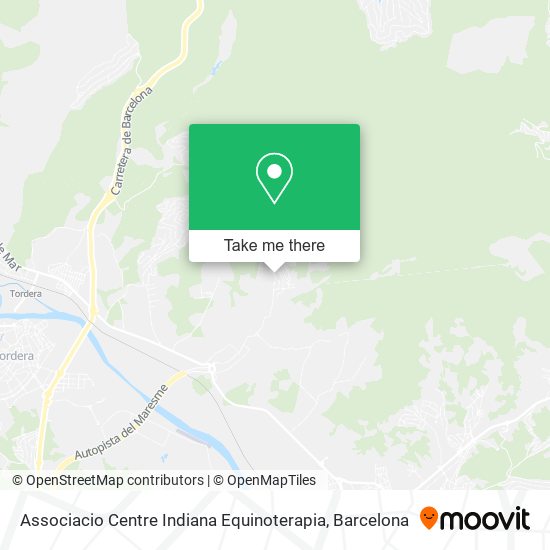 Associacio Centre Indiana Equinoterapia map